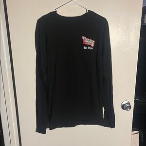 Las Vegas Black Long Sleeve Tee